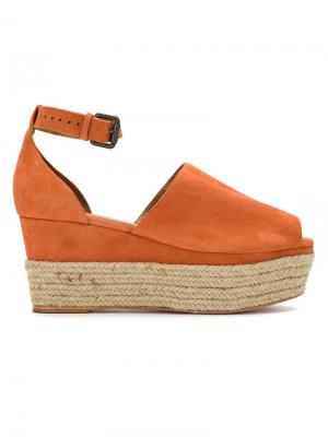 Wedge espadrilles Nk. Цвет: жёлтый и оранжевый