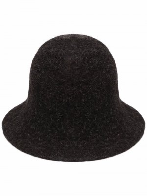 Фетровая шляпа Daniela Gregis. Цвет: серый