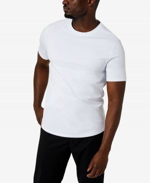 Мужская спортивная футболка с круглым вырезом, белый Kenneth Cole