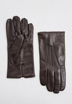 Перчатки Sermoneta Gloves. Цвет: коричневый