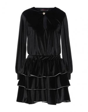 Короткое платье GIULIA N. Цвет: черный