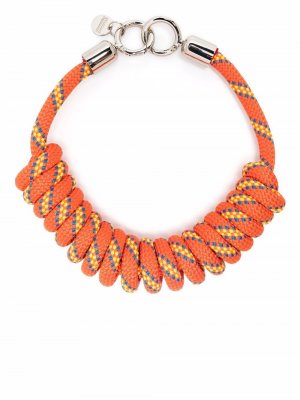 Coil rope necklace Gianluca Capannolo. Цвет: оранжевый