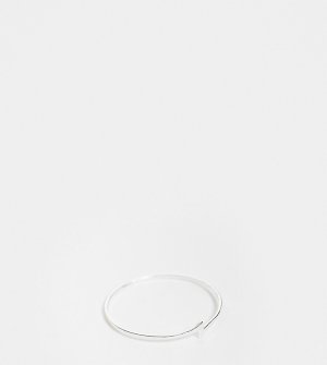 Кольцо из стерлингового серебра с молнией -Серебряный Kingsley Ryan Curve