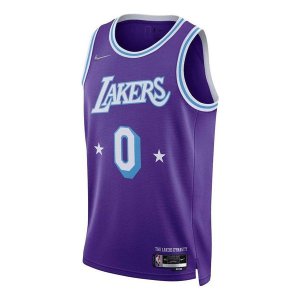 Майка x NBA LA Lakers 21-22 Jerseys 'Russell Westbrook 0', фиолетовый Nike