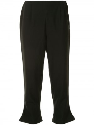 Укороченные расклешенные брюки Comme Des Garçons Pre-Owned. Цвет: черный