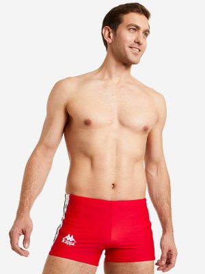 Плавки-шорты мужские , Красный Kappa. Цвет: красный