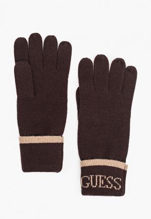 Перчатки Guess. Цвет: черный