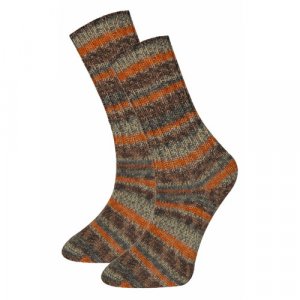 Носки , размер 36-40, серый, оранжевый, коричневый Himalaya. Цвет: серый/коричневый/оранжевый