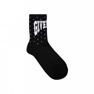 Короткие футбольные носки с украшением от , цвет Черный Givenchy