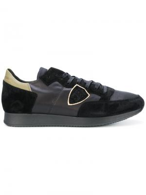 Lace-up sneakers Philippe Model. Цвет: чёрный