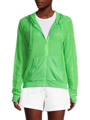 Сетчатая куртка для серфинга Neon green Blanc Noir