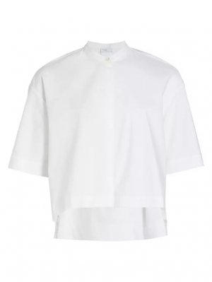 Укороченная рубашка из поплина , белый Rosetta Getty