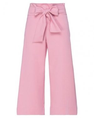 Повседневные брюки RUE•8ISQUIT. Цвет: розовый