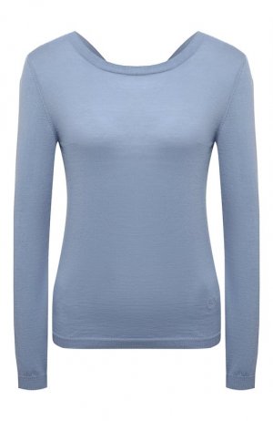 Кашемировый пуловер Gucci. Цвет: синий