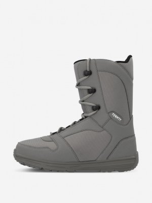 Сноубордические ботинки Newbie, Серый Termit. Цвет: серый