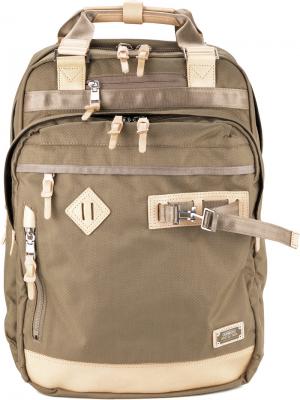 Квадратный рюкзак As2ov. Цвет: коричневый