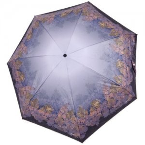 Мини-зонт , фиолетовый Три слона. Цвет: фиолетовый