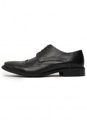 Деловые туфли на шнуровке ROWLAND , цвет black leather schuh