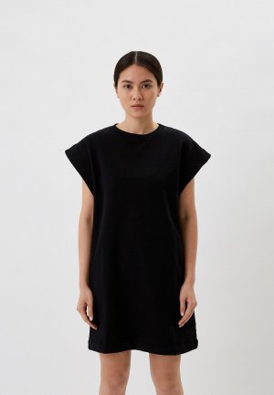 Платье Deha ECO-WEAR GLAM FLEECE DRESS. Цвет: черный