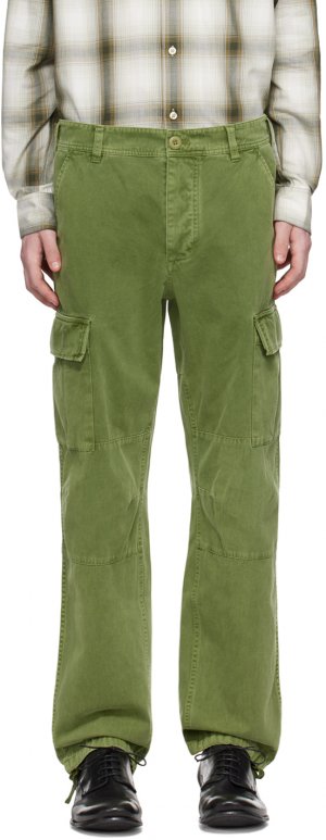 Зеленые брюки карго Balugo Saturdays Nyc
