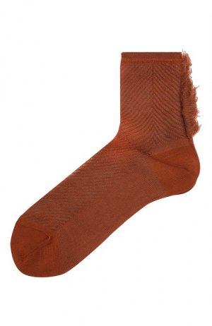 Носки Antipast. Цвет: коричневый