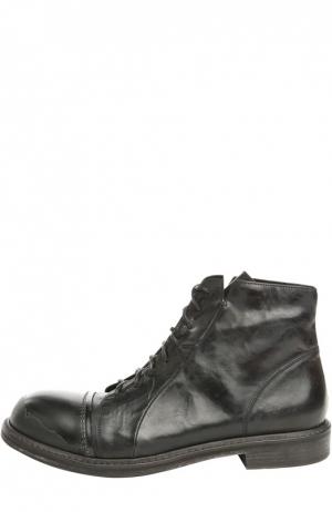 Ботинки O.X.S.. Цвет: черный
