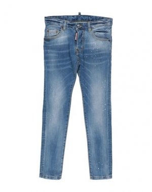 Джинсовые брюки DSQUARED2. Цвет: синий
