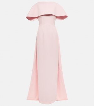 Платье-кейп Liza EMILIA WICKSTEAD, розовый Wickstead