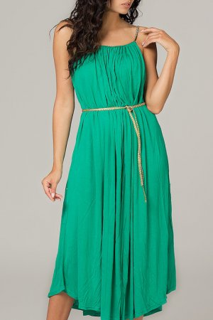 Платье DEPARE. Цвет: зеленый