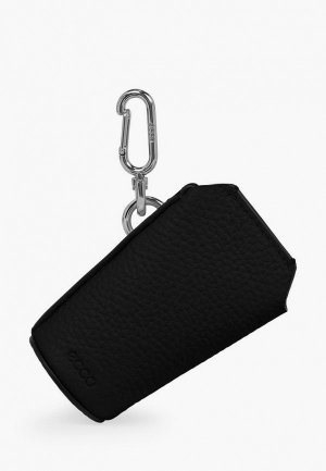 Ключница Ecco Textureblock Pot Bag Mini. Цвет: черный