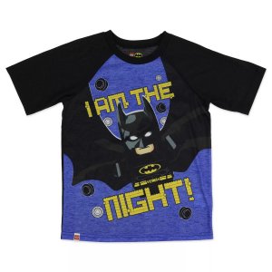 Пижамный комплект Batman I Am Night для мальчиков 4–12 лет LEGO