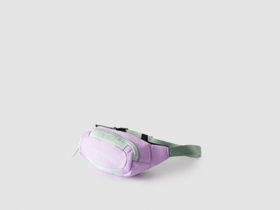 Поясная сумка Benetton. Цвет: фиолетовый