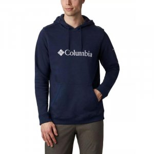 Толстовка CSC Basic Logo II Hoodie Мужская - синий COLUMBIA, цвет blau Columbia