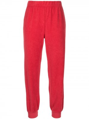 Фактурные спортивные брюки Suzie Kondi. Цвет: красный