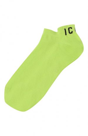 Хлопковые носки Dsquared2. Цвет: зелёный