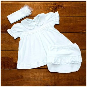 Комплект одежды алиса, размер 62, белый АЛИСА. Цвет: белый