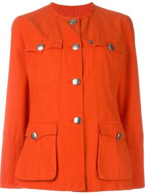 Пиджак с накладными карманами Christian Lacroix Vintage. Цвет: красный