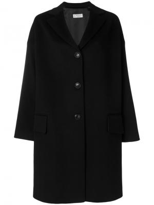 Классическое пальто Alberto Biani. Цвет: черный