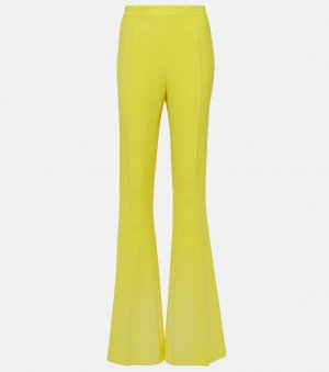 Расклешенные брюки halluana с высокой посадкой , желтый Safiyaa