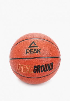 Мяч баскетбольный Peak. Цвет: коричневый