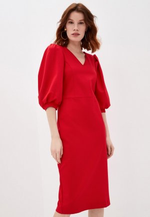 Платье Avemod. Цвет: красный