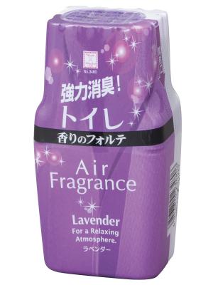 Нейтрализатор запаха в туалете Air Fragrance (с аромат лаванды), 200мл. Kokubo. Цвет: темно-фиолетовый
