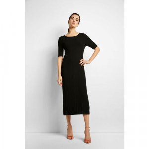 Платье , размер 46(M), черный Cinque. Цвет: черный