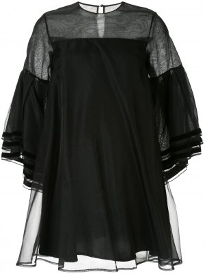 Короткое платье Nightingale Macgraw. Цвет: черный
