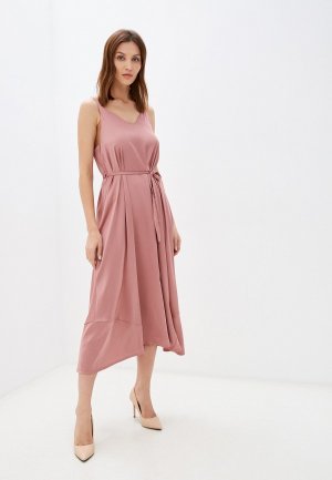 Платье SOA. Цвет: розовый