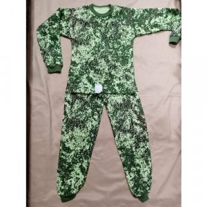 Пижама , размер 134-68, мультиколор, зеленый РУСЬ. Цвет: зеленый/микс