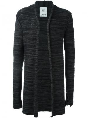 Open front cardigan Lost & Found Rooms. Цвет: серый
