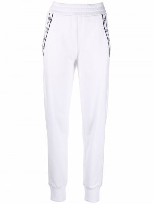 Спортивные брюки с логотипом Genny. Цвет: белый