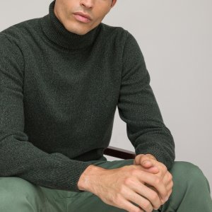 Пуловер LaRedoute. Цвет: зеленый