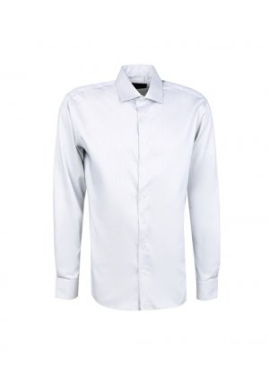 Черно-белая мужская рубашка Comfort Fit с классическим воротником Brooks Brothers